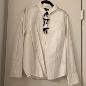 JCrew Bow Blouse